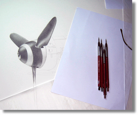 Barkhorn Bf109G-6 progress 072315