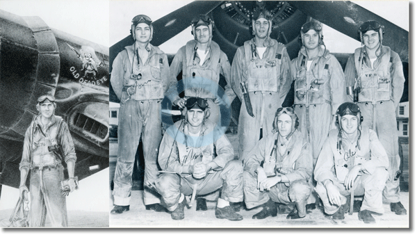 Burt Avedon's group pilot photo